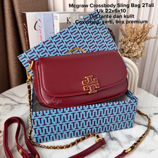 ชุดกล่อง !! Tori MCGRAW CROSSBODY SLING BAG BATAM JAMJO BAG