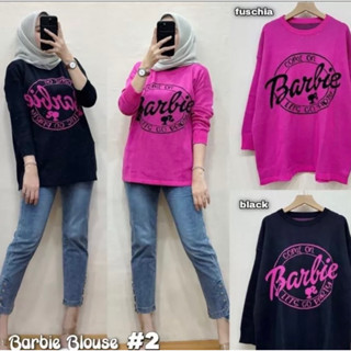 เสื้อยืด พิมพ์ลาย BARBIE แฟชั่นล่าสุด สําหรับผู้หญิง