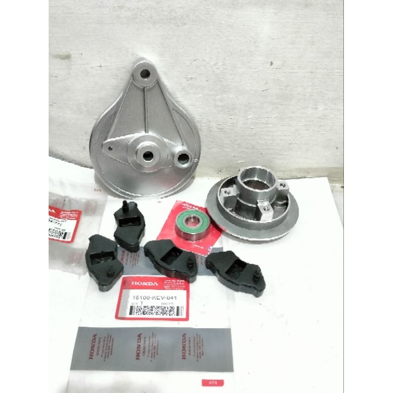 KEV เกียร์ Nap plus ฝาครอบดรัม + ยางดรัมหลัง honda Supra Supra x Lama grand Supra fit Lama Legend