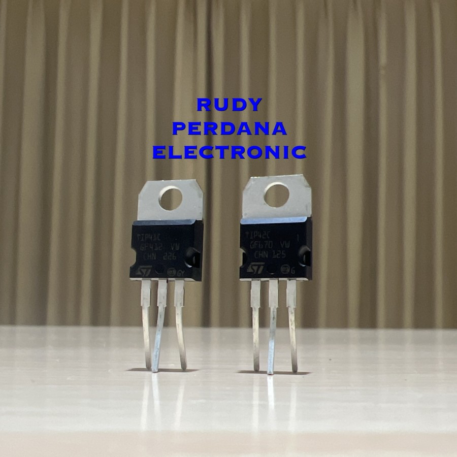 ทรานซิสเตอร์ TIP 41 42 C 41C 42C TIP41 TIP42 TIP41C TIP42C ST-I SERIES 1