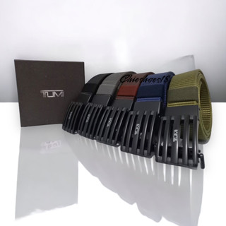 Tumi BELT BUCKLE เข็มขัดรั้วไนล่อน แฟชั่นใหม่ล่าสุด สําหรับผู้ชาย