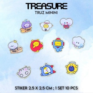 Treasure Truz Minini ชุดสติกเกอร์ (1 ชุด = 10 ชิ้น)