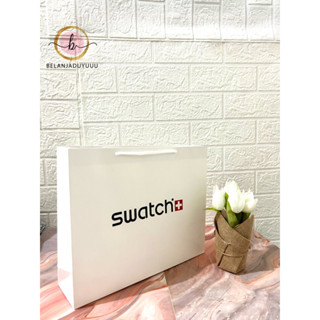 SWATCH ถุงกระดาษ สําหรับใส่นาฬิกาข้อมือ