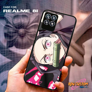 เคสโทรศัพท์มือถือแบบนิ่ม ลายอะนิเมะ Rou Custom [Kimetsu] Hp สําหรับ Realme 8I 8I 8 8 PRO 4G C21 C21Y C25Y Case Hp Realme 8I 8 8 PRO 4G C21 C21Y C25Y Realme