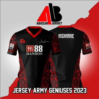 เสื้อกีฬา ARMY GENIUSES 2023 Dota2