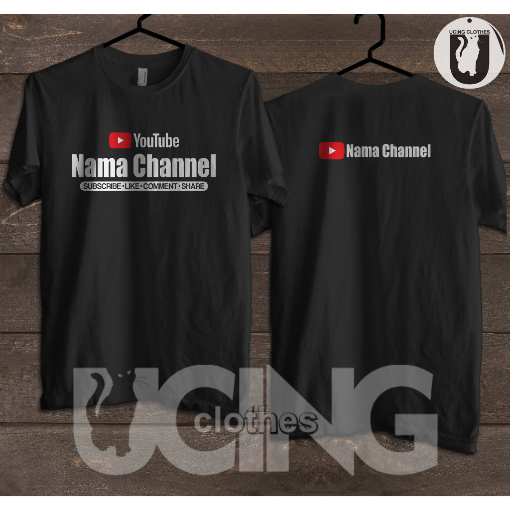 ฟรีเสื้อยืด Youtube ชื่อช่องของคุณ V2 Distro เสื้อยืด