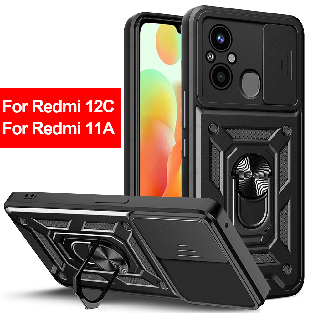 เคส Xiaomi Redmi 12C SLIDE ARMOR เคสป้องกันกล้อง เคส Hp Redmi 12C