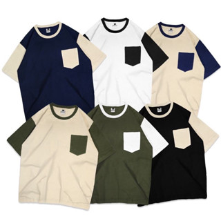 เสื้อยืด พิมพ์ลาย OVERSIZE POCKET สําหรับผู้ชาย