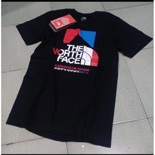 เสื้อยืด พิมพ์ลาย The North Face Build Up Karakoram Range ไม่มีรอยเย็บด้านข้าง