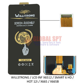 Willstrong หน้าจอสัมผัส lcd X6512 SMART 6 HD HOT 12I X665 X665B