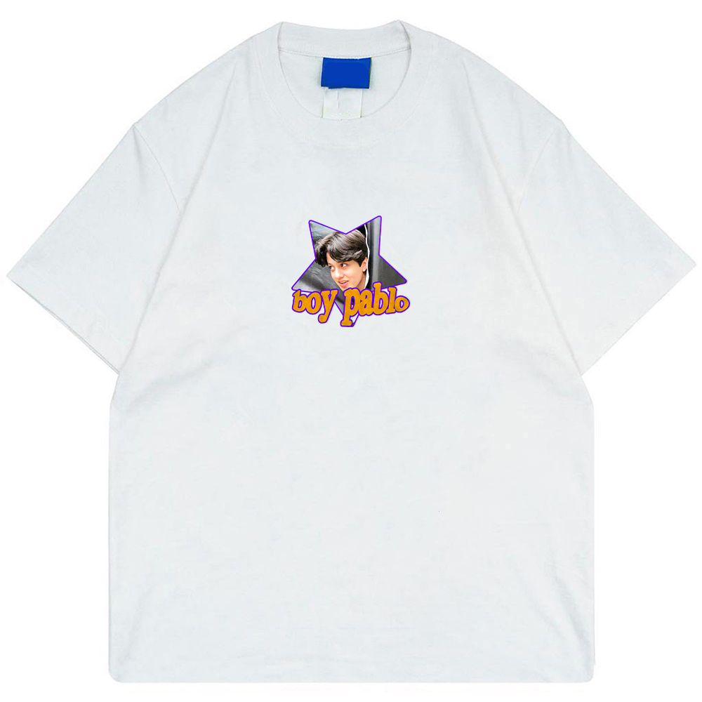 Boy Pablo Hey Girl เสื้อยืดสีขาว สินค้า