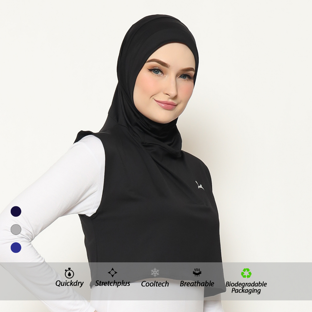 Flexzone Sports Hijab Sports Vest Hilal series FAH-003