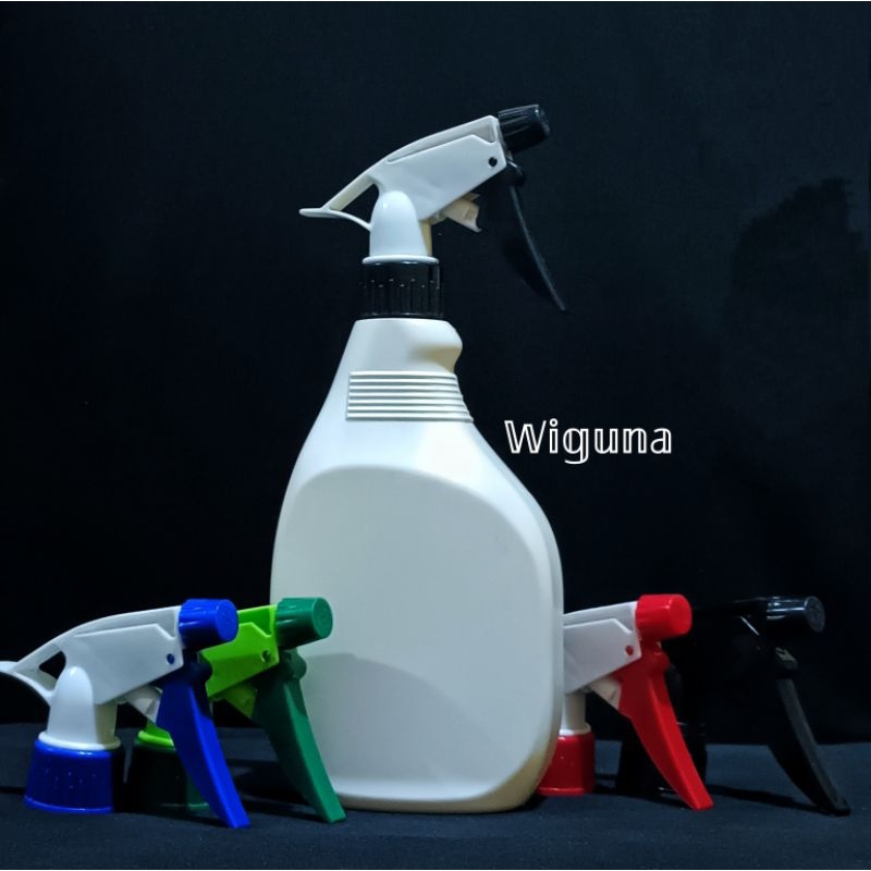 ขวดสเปรย์ HDPE สีขาว 500 มล. / ขวด HDPE สีขาว 500 มล. Big Trigger