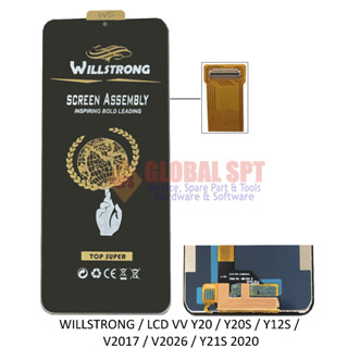 Willstrong หน้าจอสัมผัส lcd สําหรับ VIVO Y20 Y20S Y12S V2017 V2026 Y21S 2020