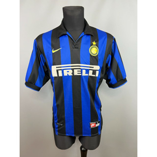 เสื้อกีฬาแขนสั้น พิมพ์ลาย Jersey Inter 1998