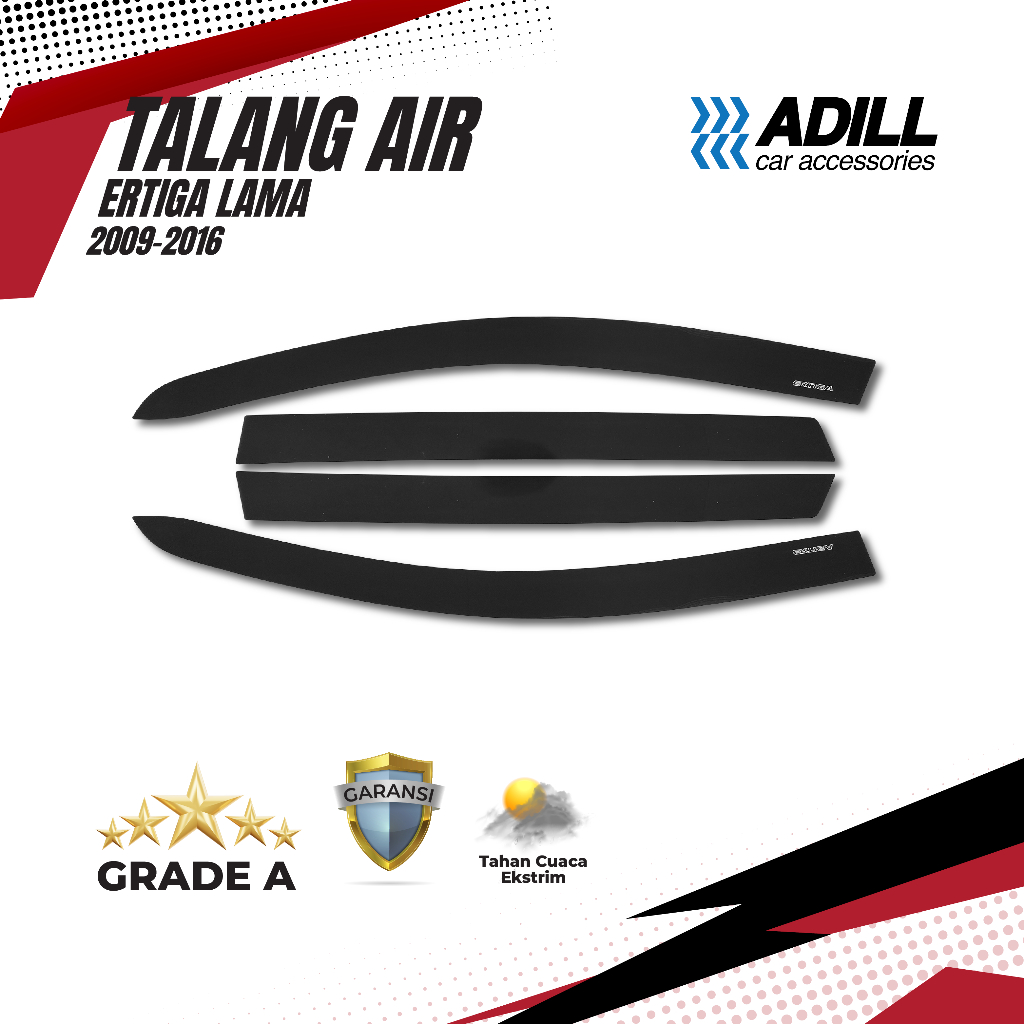 Suzuki Ertiga 2009-2016 FLAT Model Water Gutter