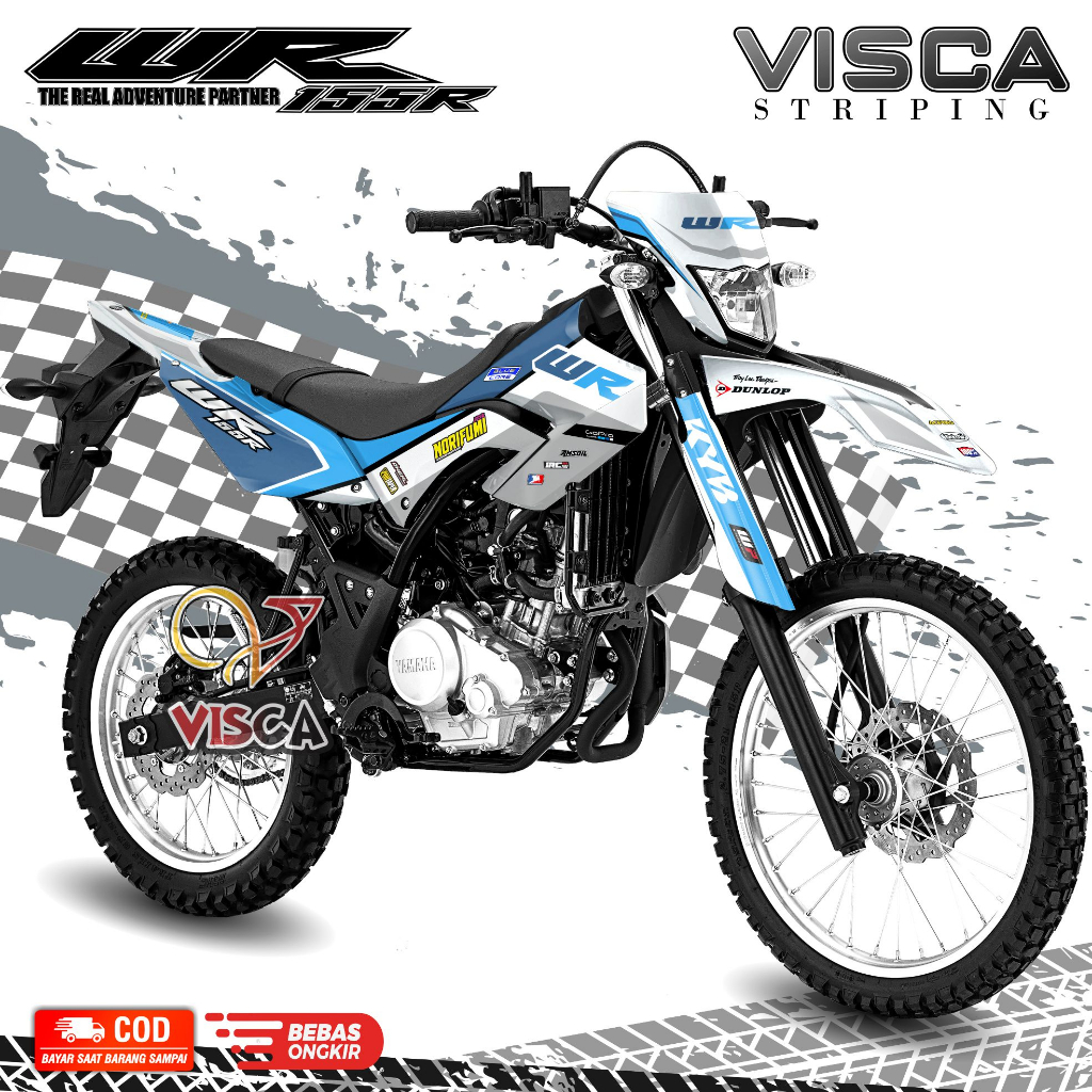 รูปลอก WR 155 - WR 155 สติ๊กเกอร์ - WR 155 รูปลอกเต็มตัว - WR 155 Variation Striping - WR 155 Super 
