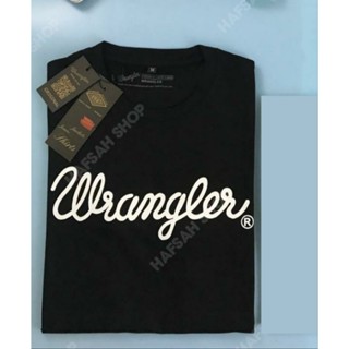 เสื้อยืด ผ้าฝ้าย พรีเมี่ยม พิมพ์ลาย Wrangler latin 30