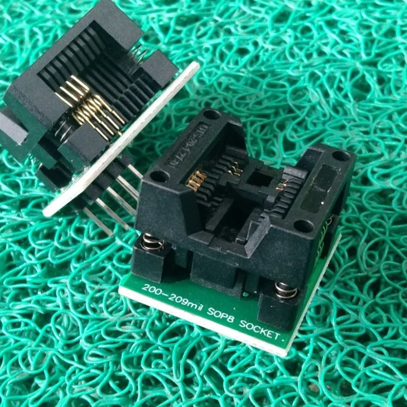 อะแดปเตอร์ซ็อกเก็ต IC eprom SOP 1 ชิ้น 8 sop8 200mil 200-209mil