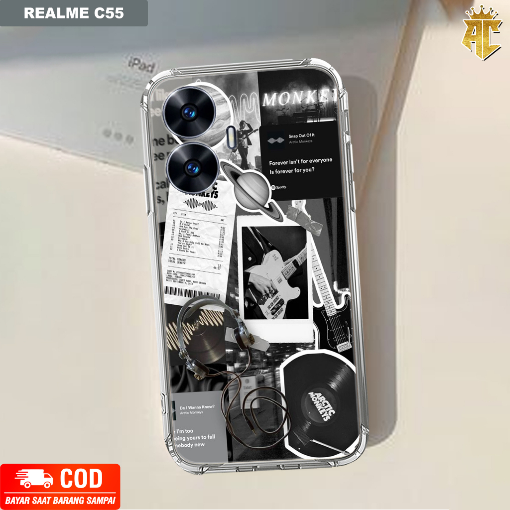 เคส HP REALME C55 - เคส REALME C55 ใหม่ล่าสุด AERO STORE [MOTIF 75] เคสโทรศัพท์ REALME C55 Phone Sof