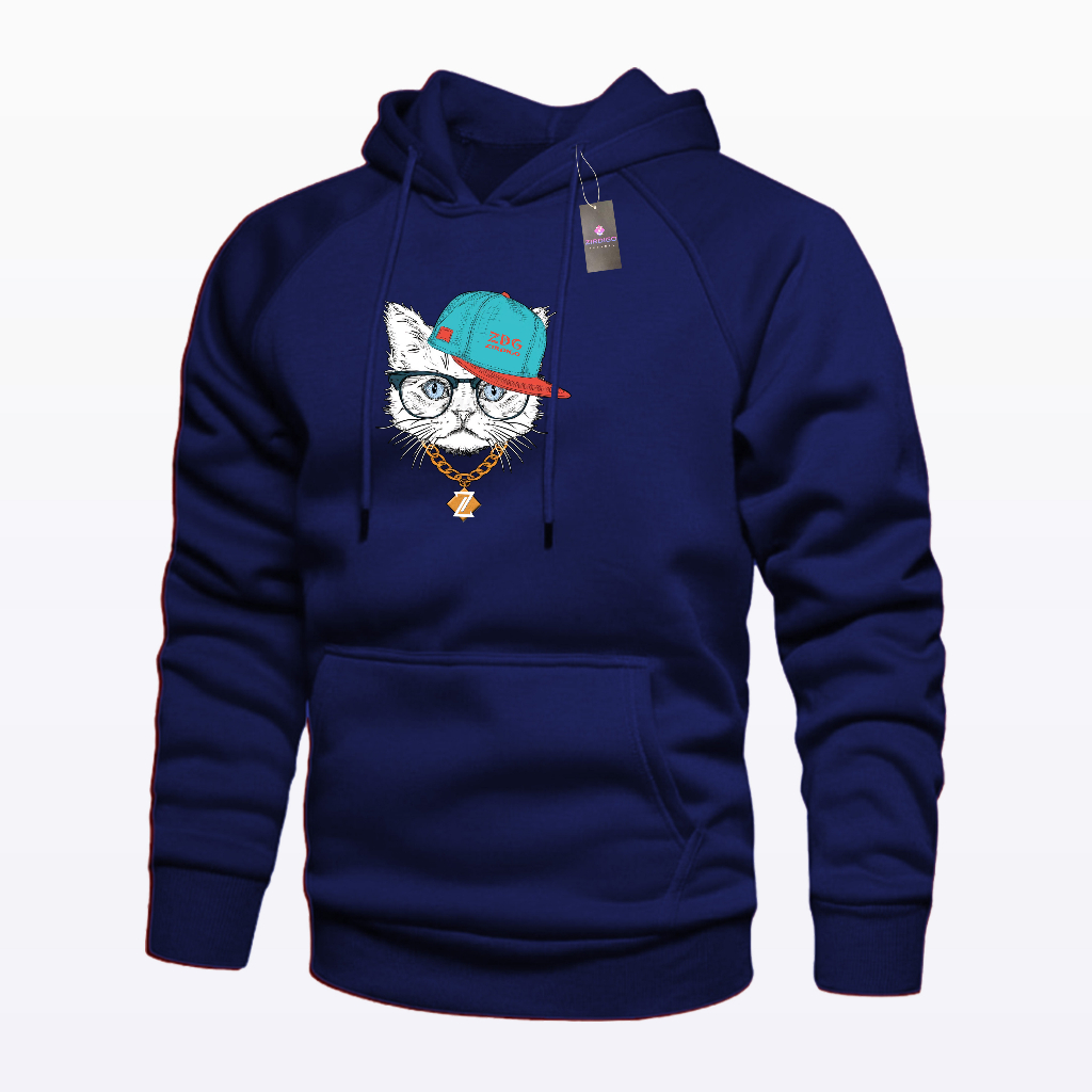 Zirdigo เสื้อกันหนาว Hoodie Distro cat hiphop คุณภาพพิมพ์