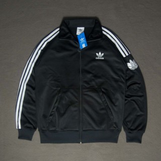 Adidas Treefoil เสื้อแจ็กเก็ตลําลอง 3D สําหรับผู้ชาย และผู้หญิง