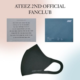 [พร้อมส่ง] Ateez 2ND OFFICIAL FANCLUB [หน้ากาก]