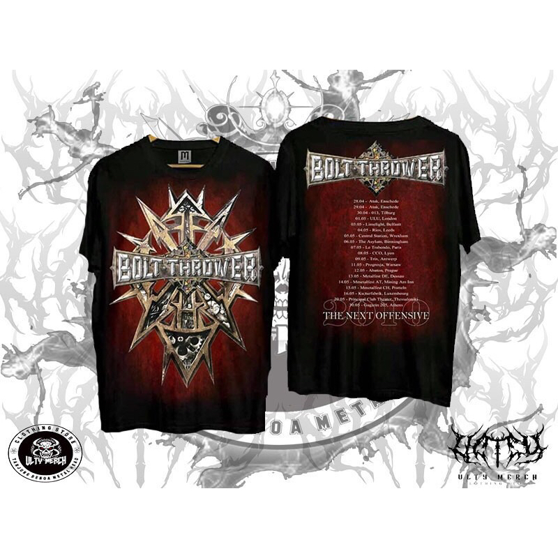 เสื้อยืด BOLT THROWER METAL