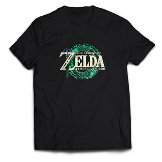 เสื้อยืด พิมพ์ลาย Gamers ZELDA TEARS OF THE KINGDOM แฟชั่นสําหรับผู้ชาย และผู้ใหญ่