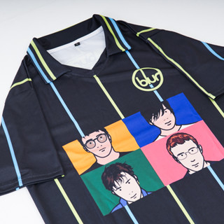 Blur JERSEY // BAND JERSEY // Ball JERSEY // เสื้อยืดเบลอ // แบดมินตัน // เสื้อเจอร์ซีย์ลําลอง // เสื้อเจอร์ซีย์ วินเทจ // เสื้อเรโทร