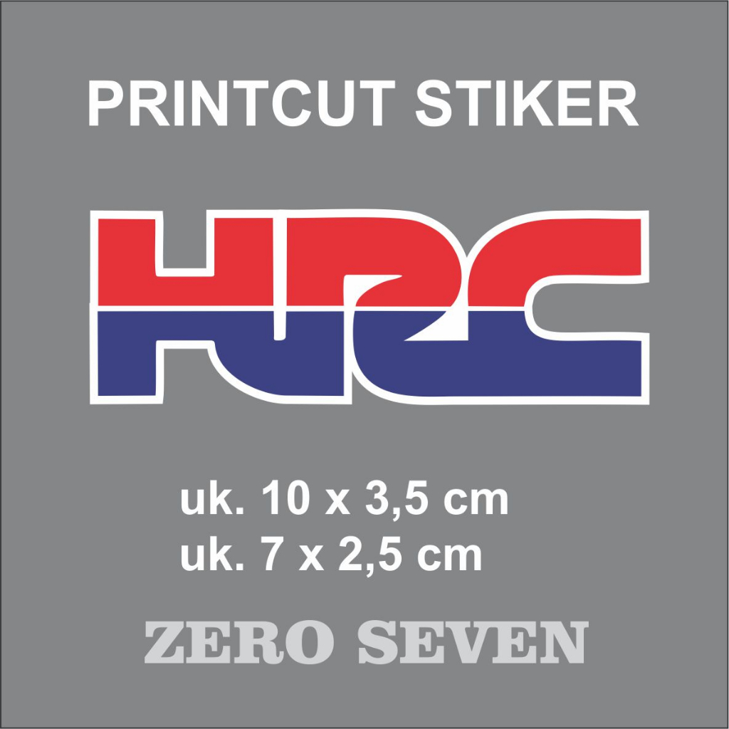 สติ๊กเกอร์ HRC (HONDA RACING CORPORATION) / RACING MOTORCYCLE / VIRAL STICKERS / LAPTOP / TUMBLER / 