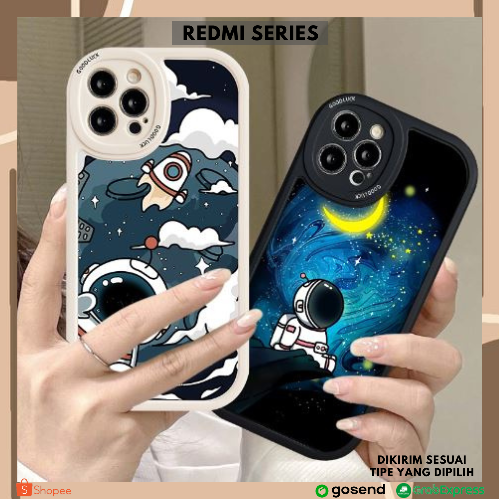 เคส Redmi 9A 10A Note 8 เคส Nasa Astronaut Star