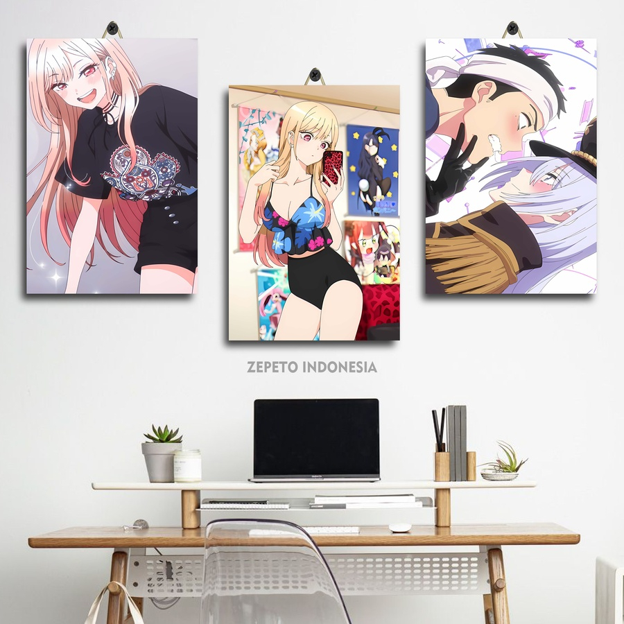 ANIME WALL DECORTATION MY DRESS-UP DARLING 20X30 / ZEPETO ININA ANIME ROOM POSTER / โปสเตอร์ติดผนัง 
