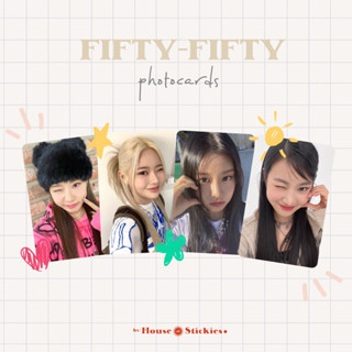 Fifty FIFTY โฟโต้การ์ด Gf Selca Edition แบบไม่เป็นทางการ (ทํามือ)