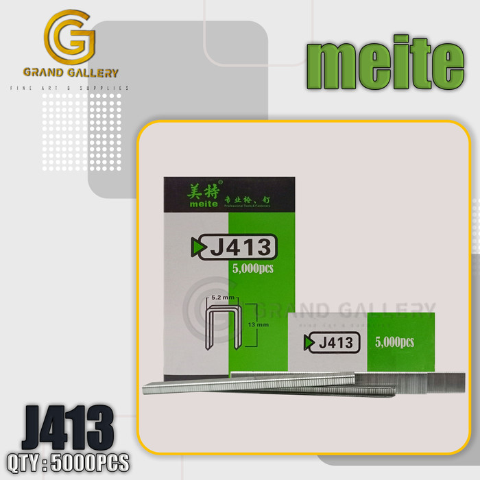 Meite - Nail STAPLES U เนื้อหา 413J 5000 ชิ้น/413 J/J413/J413