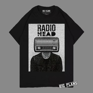 เสื้อยืด พิมพ์ลายอัลบั้ม Radiohead band สําหรับผู้ชาย และผู้หญิง