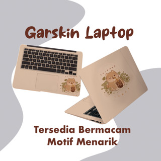 Garskin สติกเกอร์ ลายหมี แมวน่ารัก หลายแบบ สําหรับแล็ปท็อป ASUS Dell Acer HP Huawei macbook 11-17 นิ้ว