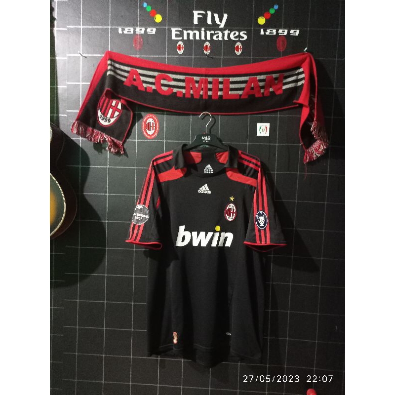 Ac Milan 3rd 2007 AAA BNWOT Size XL Kaka 22