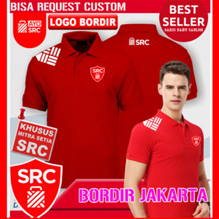 เสื้อโปโล ปักลาย SRC SAMPOERNA สําหรับผู้ชาย และผู้หญิง