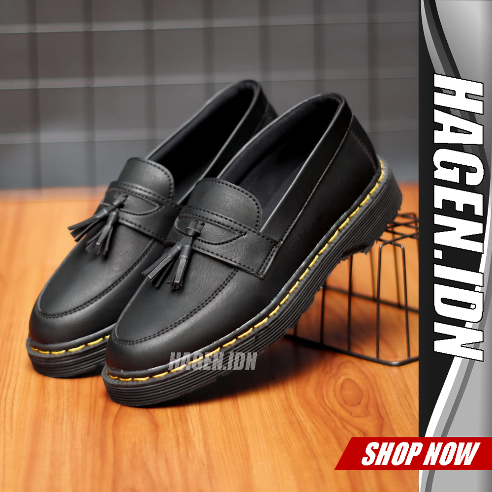 HGN Arsana Original Mens Penny Loafers รองเท้าทํางานสํานักงานอย่างเป็นทางการ
