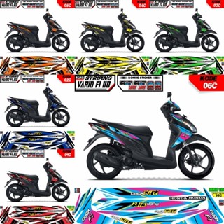 สติกเกอร์ Vario fi 110 LED 110 อุปกรณ์เสริม สําหรับรถจักรยานยนต์ Honda Vario