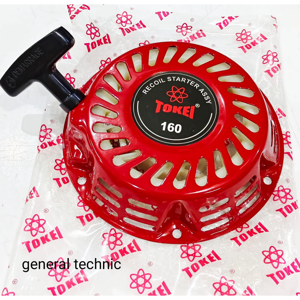 Recoil Starter GX160 Tokei Iron Type Recoil GX160 ดึง GX160 Crank GX160/สปริงย้อนกลับ GX160 Tokei Pe
