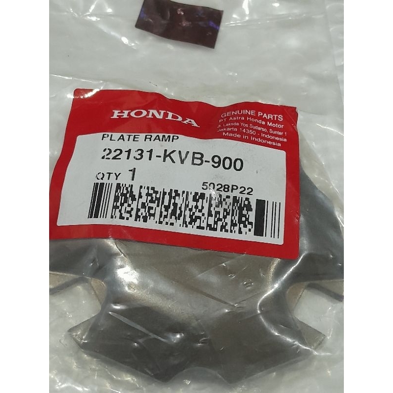 22131KVB-900 แผ่นลาด honda vario 110, beat fi esp k25 เดิม