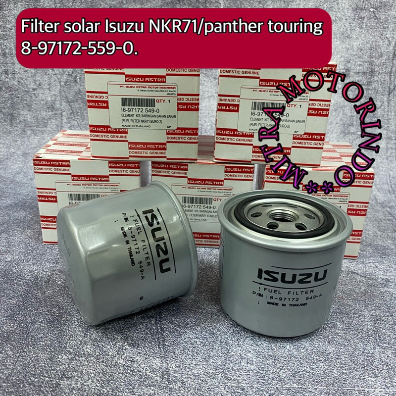 Isuzu NKR71/กรองดีเซล Panther Touring 8-97172-549-0/I6-97172549-0