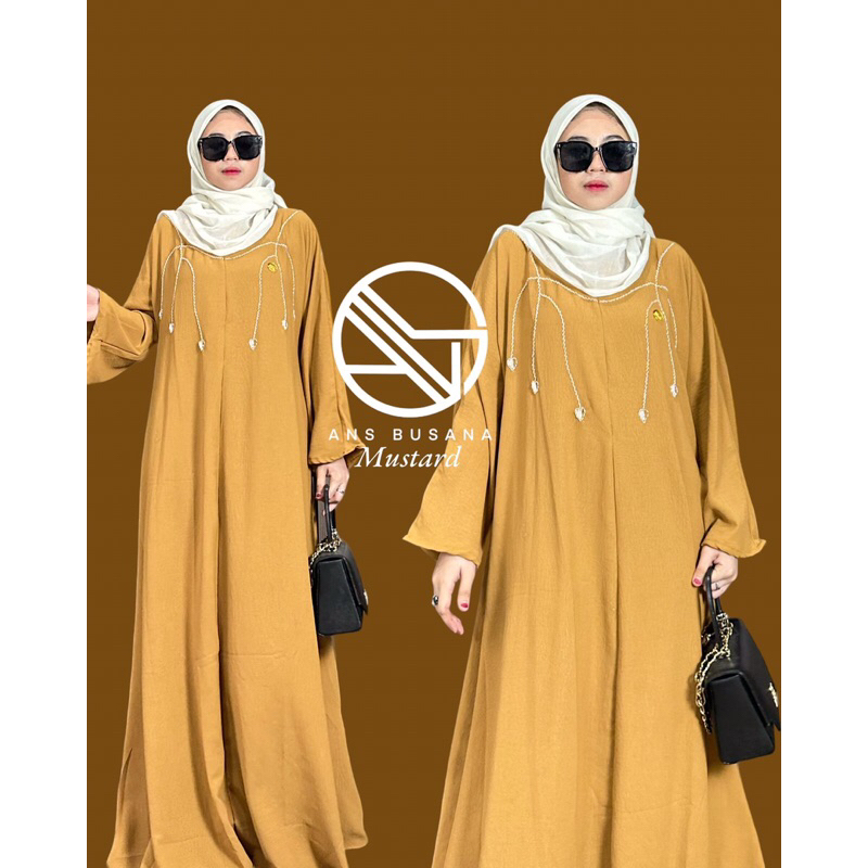 DRESS BY ANS BUSANA / ABAYA ANS / ans fashion / ans gamis / gamis ผู้หญิงมุสลิม