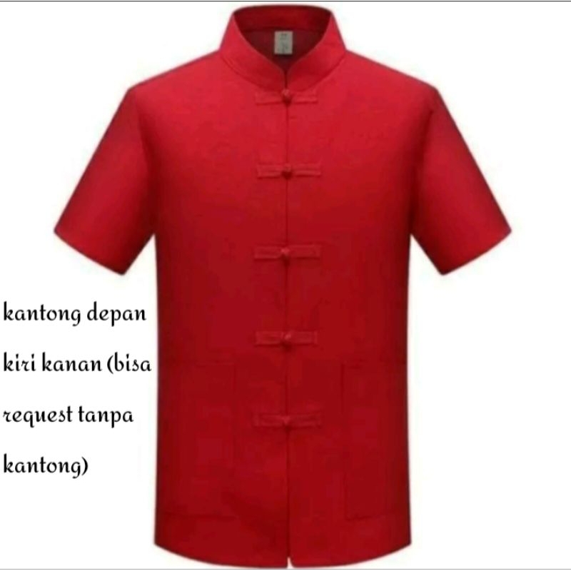 เสื้อเชิ้ต sanghai/cheongsam สําหรับผู้ชาย ไซส์ SML-XL-5XL-8XL