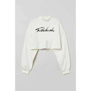 เสื้อกันหนาวครอป h&amp;m