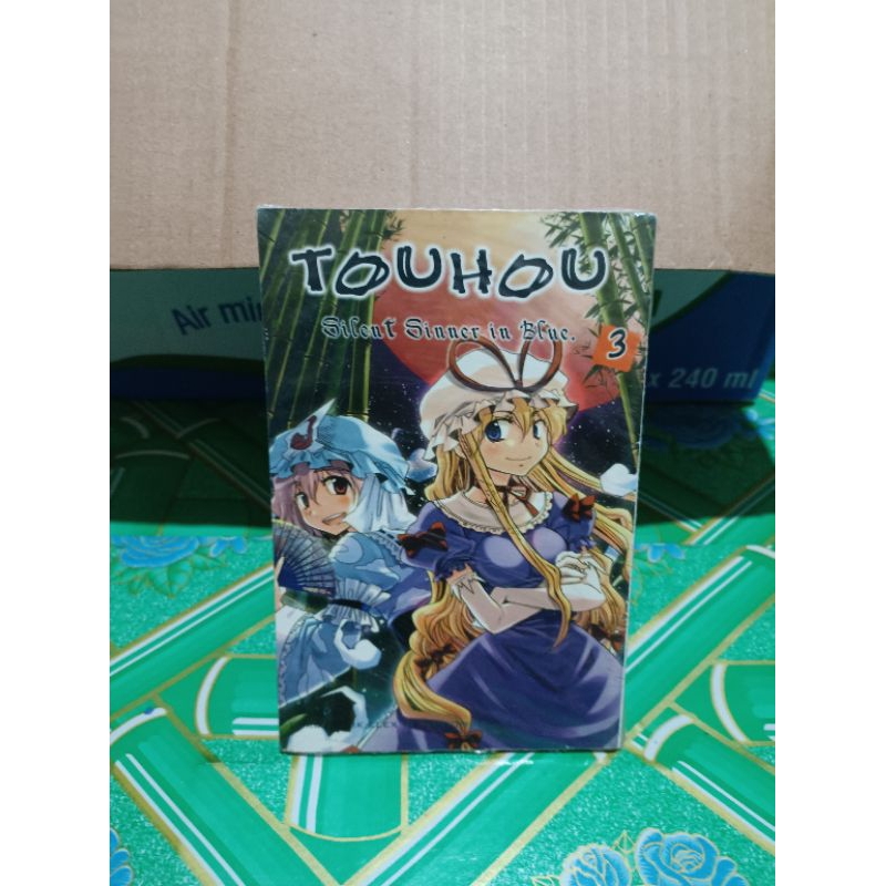Touhou Silent Sinner การ์ตูนสีน้ําเงิน 3 ซีล / Touhou Silent Sinner การ์ตูนสีน้ําเงิน vol 3 ซีล