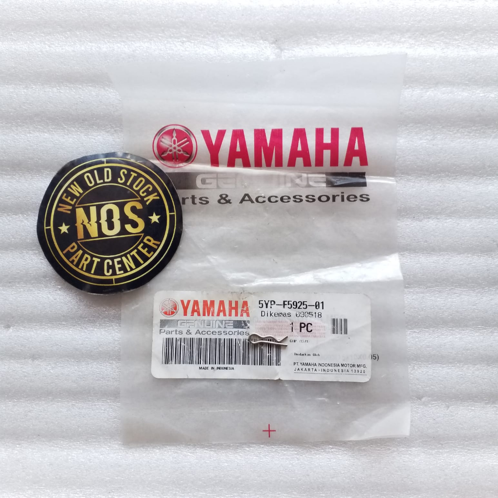 ฝาครอบเบรค PIN ล็อคคลิป VIXION JUPITER Z Z1 MX VEGA R ZR ใหม่และต้นฉบับรายการใหม่เก่าสต็อก NOS 5YP-F