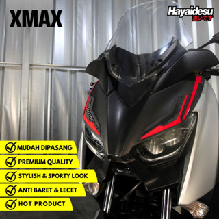 Hayaidesu XMAX ฝาครอบป้องกันตัวเครื่อง ด้านหน้า ด้านบน